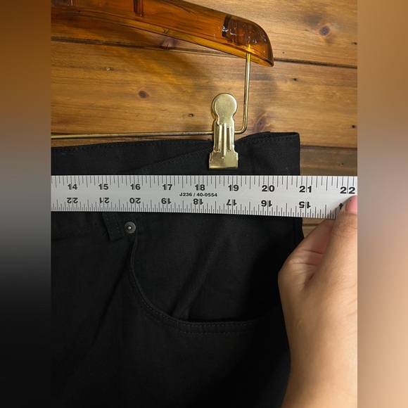 Lauren Ralph Lauren classic Straight leg Jeans color black size 18W - Picture 2 of 10